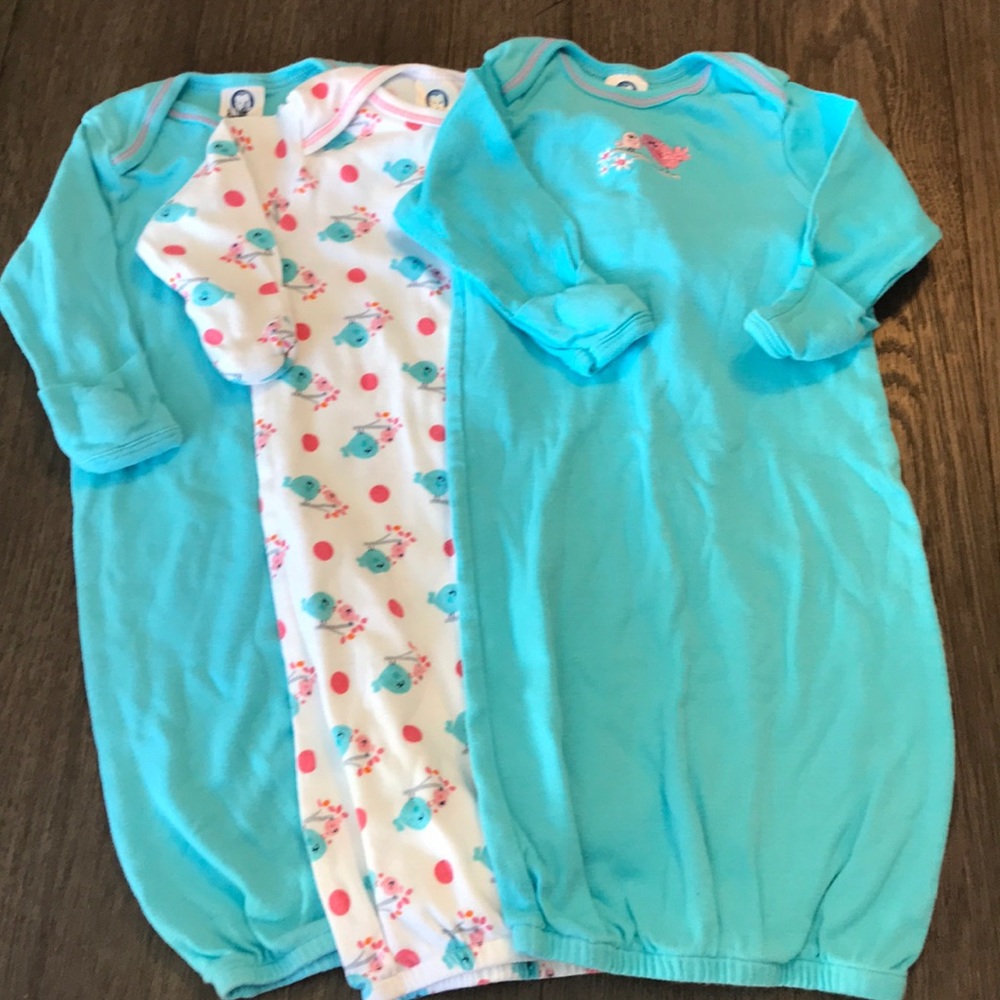 3 Baby Gowns